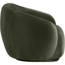 Meridian Emery Green Velvet Chair IMAGE 4