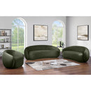 Meridian Emery Green Velvet Loveseat IMAGE 9