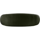 Meridian Emery Green Velvet Sofa IMAGE 5