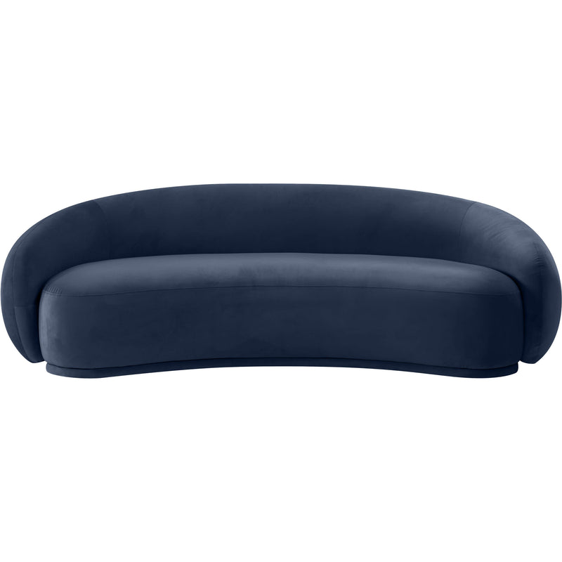 Meridian Emery Navy Velvet Sofa IMAGE 3