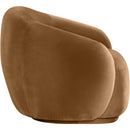 Meridian Emery Saddle Velvet Chair IMAGE 4