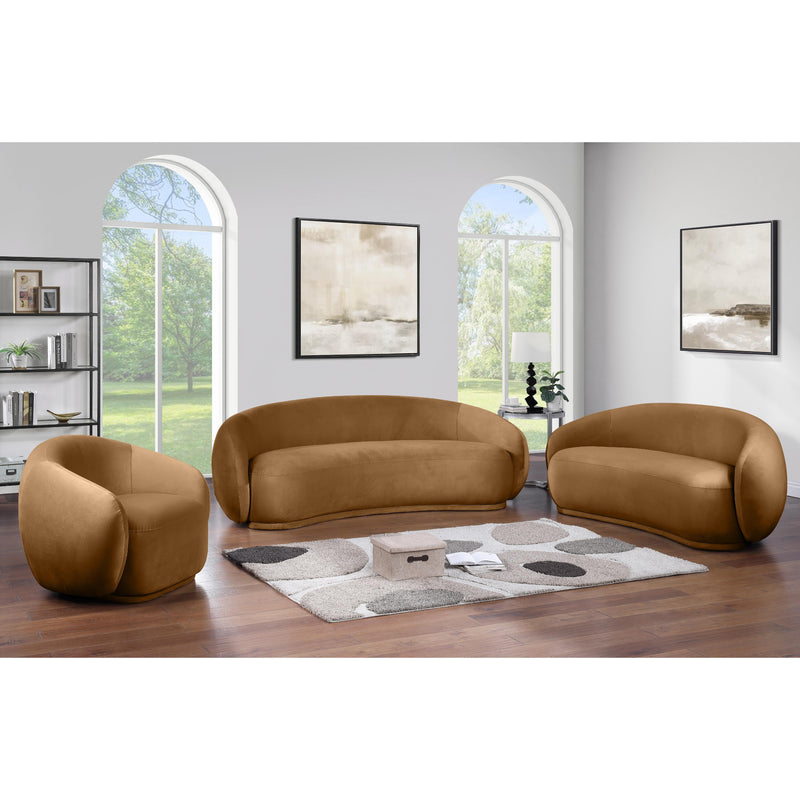 Meridian Emery Saddle Velvet Chair IMAGE 9