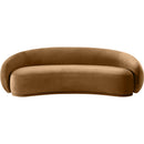 Meridian Emery Saddle Velvet Sofa IMAGE 3