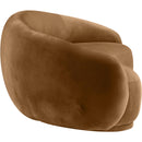 Meridian Emery Saddle Velvet Sofa IMAGE 4