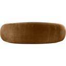 Meridian Emery Saddle Velvet Sofa IMAGE 5