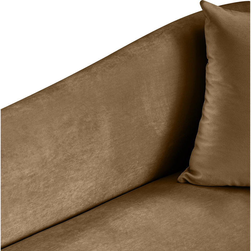Meridian Destin Beige Velvet Chair IMAGE 8