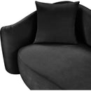 Meridian Destin Black Velvet Chair IMAGE 13