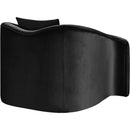 Meridian Destin Black Velvet Chair IMAGE 6