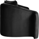 Meridian Destin Black Velvet Loveseat IMAGE 7