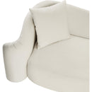 Meridian Destin Cream Velvet Chair IMAGE 10