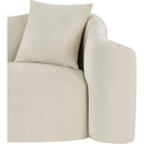 Meridian Destin Cream Velvet Chair IMAGE 11