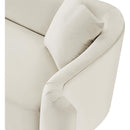 Meridian Destin Cream Velvet Chair IMAGE 12