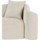 Meridian Destin Cream Velvet Sofa IMAGE 11