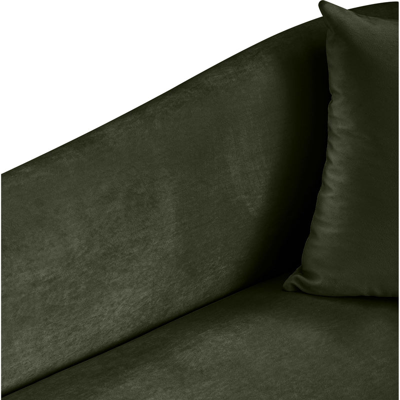 Meridian Destin Green Velvet Chair IMAGE 8