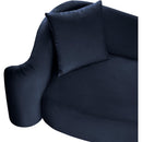 Meridian Destin Navy Velvet Chair IMAGE 10