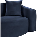 Meridian Destin Navy Velvet Chair IMAGE 9