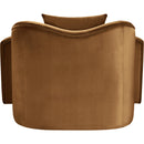 Meridian Destin Saddle Velvet Chair IMAGE 5