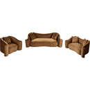 Meridian Destin Saddle Velvet Sofa IMAGE 14