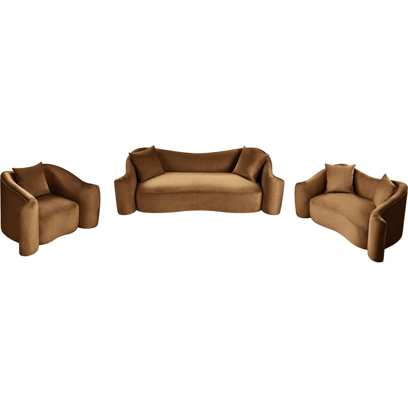 Meridian Destin Saddle Velvet Sofa IMAGE 14