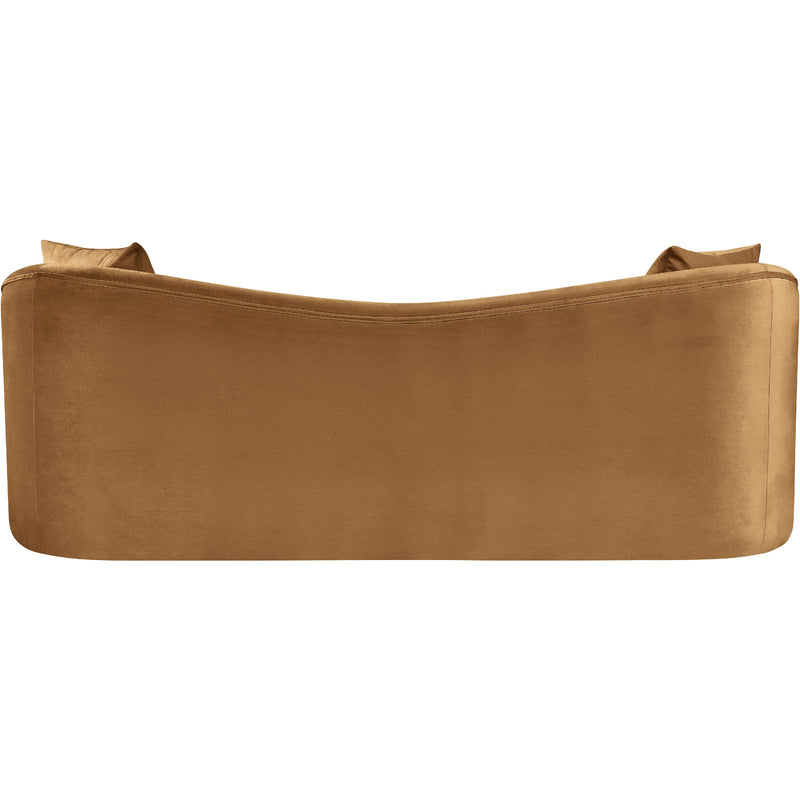 Meridian Destin Saddle Velvet Sofa IMAGE 5