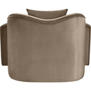 Meridian Destin Taupe Velvet Chair IMAGE 5