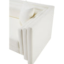  Meridian Everett Cream Vegan Leather Upholstered Chair IMAGE 10