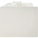  Meridian Everett 67" Cream Vegan Leather Upholstered Loveseat IMAGE 7