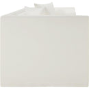  Meridian Everett 88.5" Cream Vegan Leather Upholstered Sofa IMAGE 7