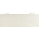 Meridian Everett Cream Chenille Fabric Sofa IMAGE 5