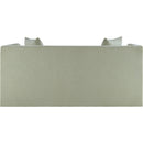 Meridian Everett Mint Chenille Fabric Loveseat IMAGE 5