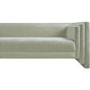 Meridian Everett Mint Chenille Fabric Sofa IMAGE 9