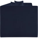 Meridian Everett Navy Chenille Fabric Sofa IMAGE 4