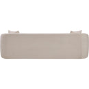 Meridian Penelope Beige Chenille Fabric Sofa IMAGE 5