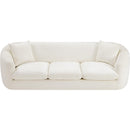 Meridian Penelope Cream Chenille Fabric Sofa IMAGE 6