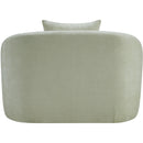 Meridian Penelope Mint Chenille Fabric Chair IMAGE 5