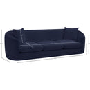 Meridian Penelope Navy Chenille Fabric Sofa IMAGE 14
