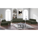 Meridian Jace Green Velvet Sofa IMAGE 9