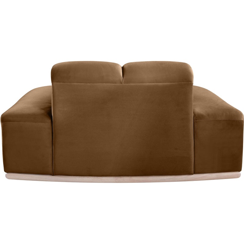 Meridian Jace Saddle Velvet Chair IMAGE 5
