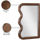 Meridian Winnie Brown Mirror IMAGE 7