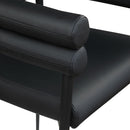 Meridian Lavina Black Vegan Leather Dining Chair IMAGE 7