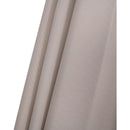Meridian Fiji Beige Fabric / Matte White Aluminum Patio Umbrella with Base Sets IMAGE 15