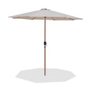 Meridian Fiji Beige Fabric Patio Umbrellas IMAGE 1