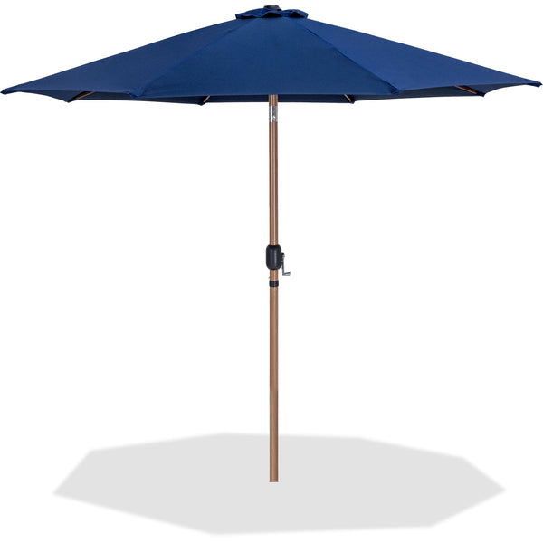 Meridian Fiji Navy Fabric Patio Umbrellas IMAGE 1