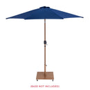 Meridian Fiji Navy Fabric Patio Umbrellas IMAGE 9