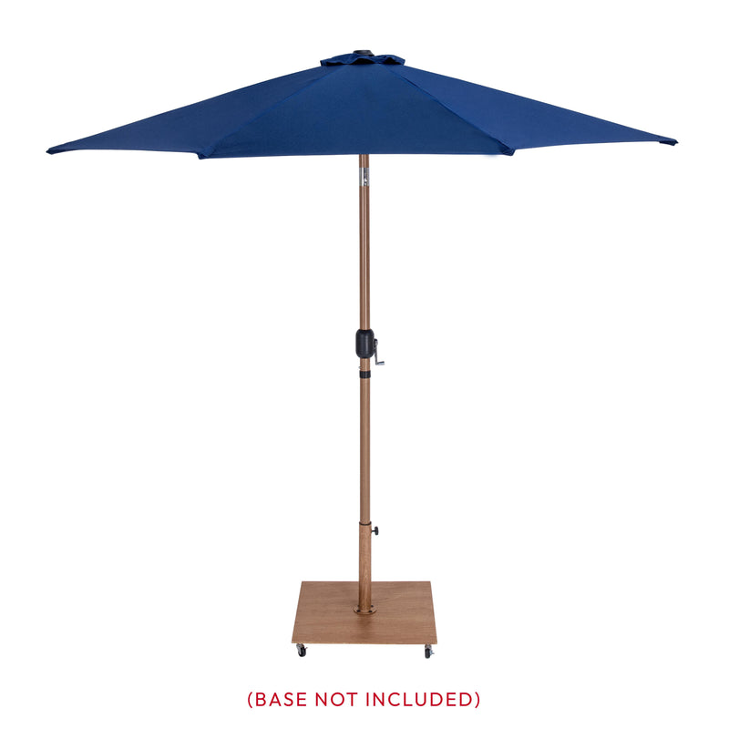 Meridian Fiji Navy Fabric Patio Umbrellas IMAGE 9