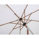 Meridian Fiji White Fabric Patio Umbrellas IMAGE 7