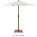 Meridian Fiji White Fabric Patio Umbrellas IMAGE 9