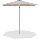 Meridian Fiji Beige Fabric Patio Umbrellas IMAGE 1