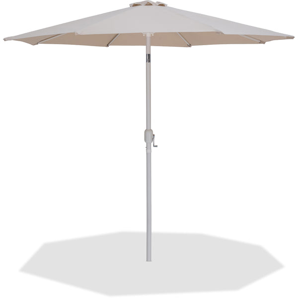 Meridian Fiji Beige Fabric Patio Umbrellas IMAGE 1