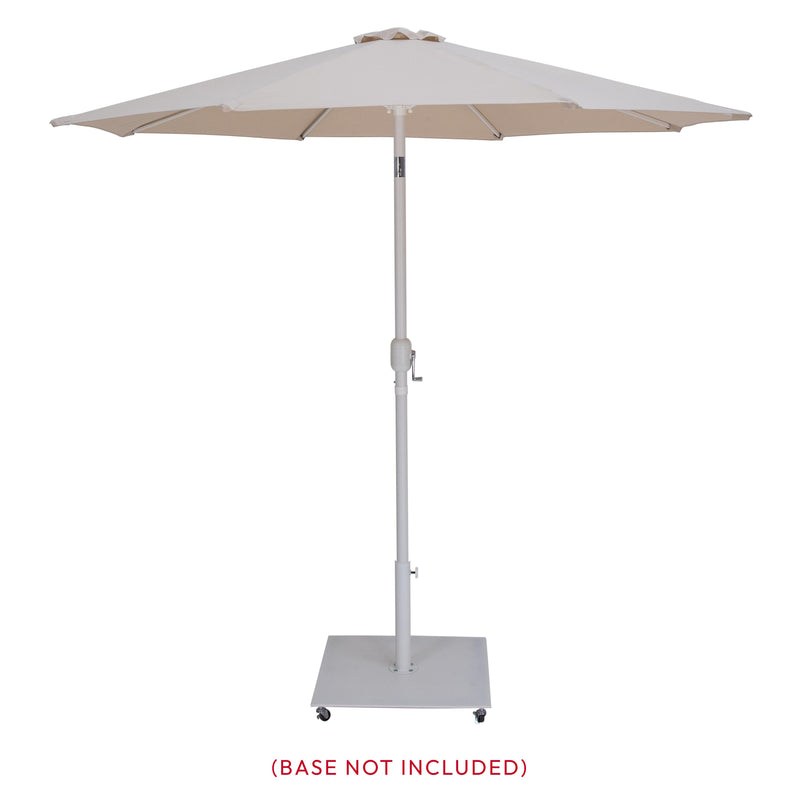 Meridian Fiji Beige Fabric Patio Umbrellas IMAGE 9